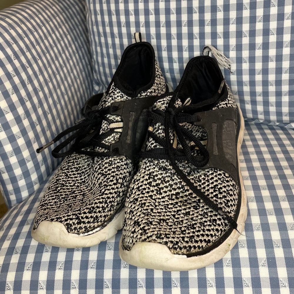 Black Target Running Shoes